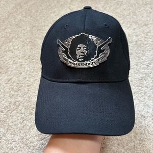 Rare‎ Jimi Hendrix Hat Cap Black
